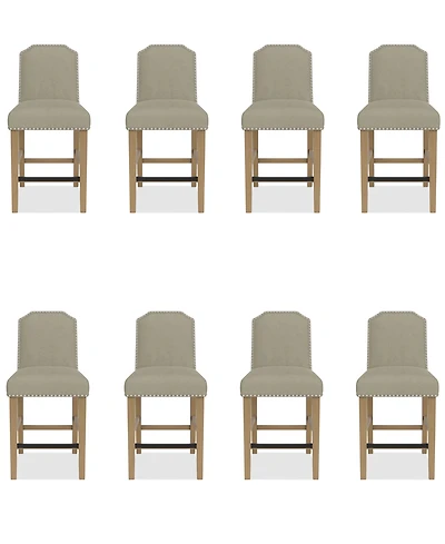Hinsen 8pc Counter Height Chair Set