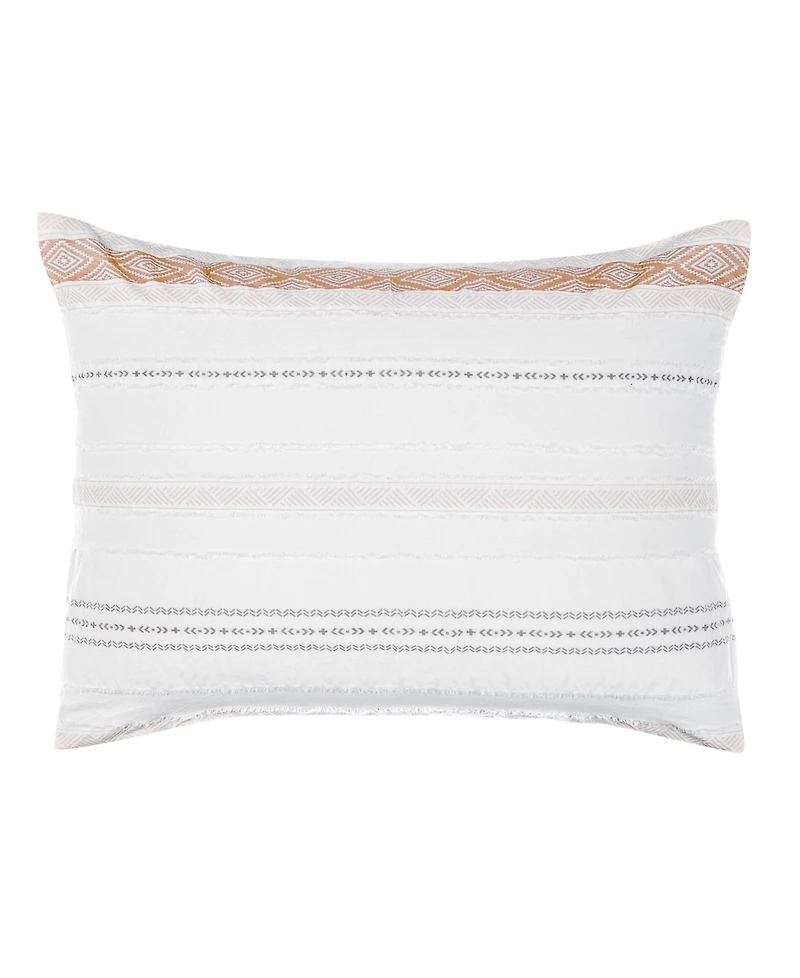 Levtex Pickford Tribal Stripe 3-Pc. Duvet Cover Set, King/California King