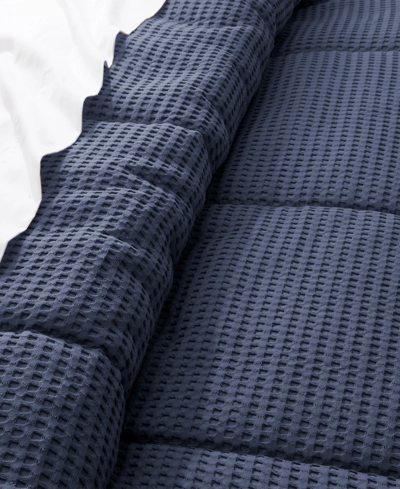 Levtex Mills Waffle Textured 2-Pc. Comforter Set, Twin/Twin Xl