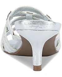 Jones New York Women's Kaleena Embellished Kitten Heel Dress Sandals