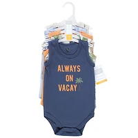 Hudson Baby Boys Cotton Tank-Style Bodysuits