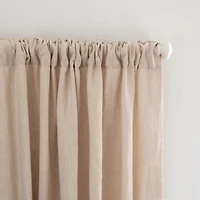 100% French Linen Window Curtain Set