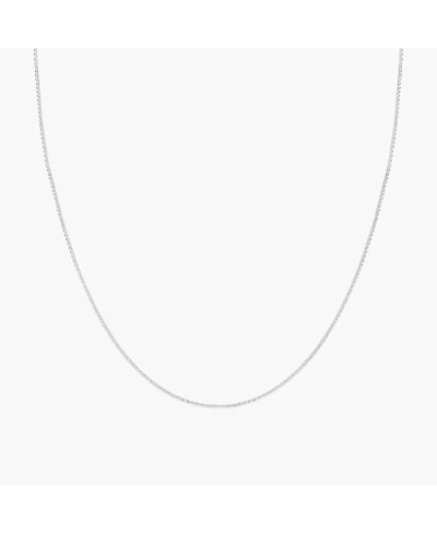 Sterling Silver Lydia Basic Box Chain Necklace