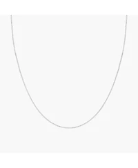 Sterling Silver Lydia Basic Box Chain Necklace
