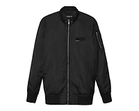 Women's Satin Bomber Jacket
