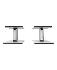 Kanto SP6HD 6" Universal Desktop Speaker Stands with Rotating Top Plates and Cable Management - Pair