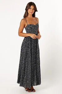 Petal and Pup Women's Achanti Pleated Maxi Dress