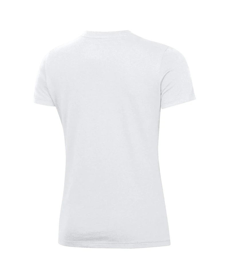Under Armour Women's White South Carolina Gamecocks 2024 Ncaa Basketball National Champions Locker Room T-Shirt