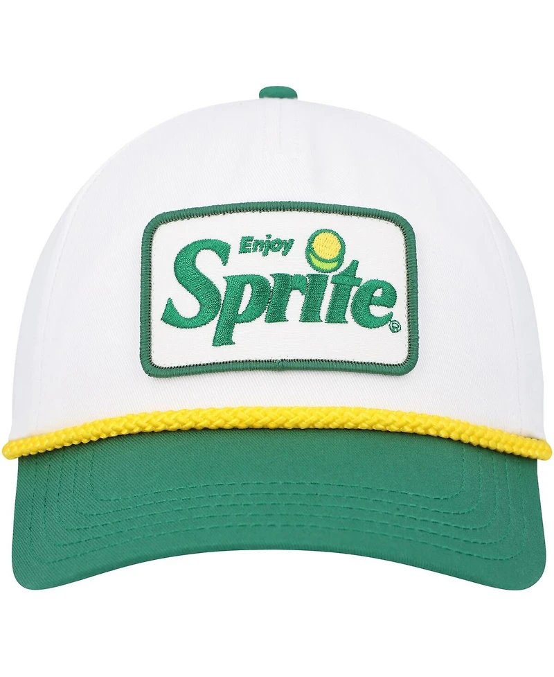 American Needle Men's White/Green Sprite Roscoe Adjustable Hat