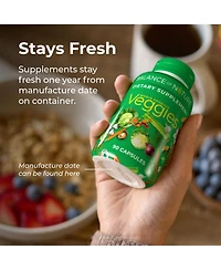 Balance of Nature Whole Food Supplement with Fruit and Vegetable Ingredients for Women, Men, and Kids