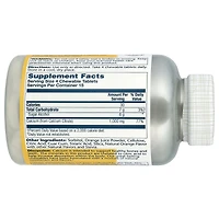 Solaray Calcium Citrate Chewables Natural Orange - 60 Chewables