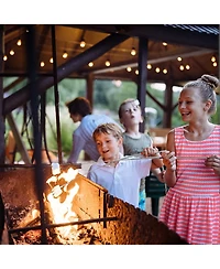 Zulay Kitchen Long Marshmallow Roasting Sticks Extendable Design
