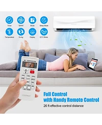 Sugift 9000 Btu 17 SEER2 208-230V Ductless Mini Split Air Conditioner and Heater