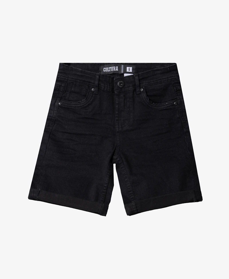 Cultura Big Boys Roll-Up Denim Shorts 2-Pack
