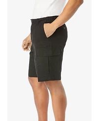 KingSize Tall 8" Moisture Wicking Cargo Shorts