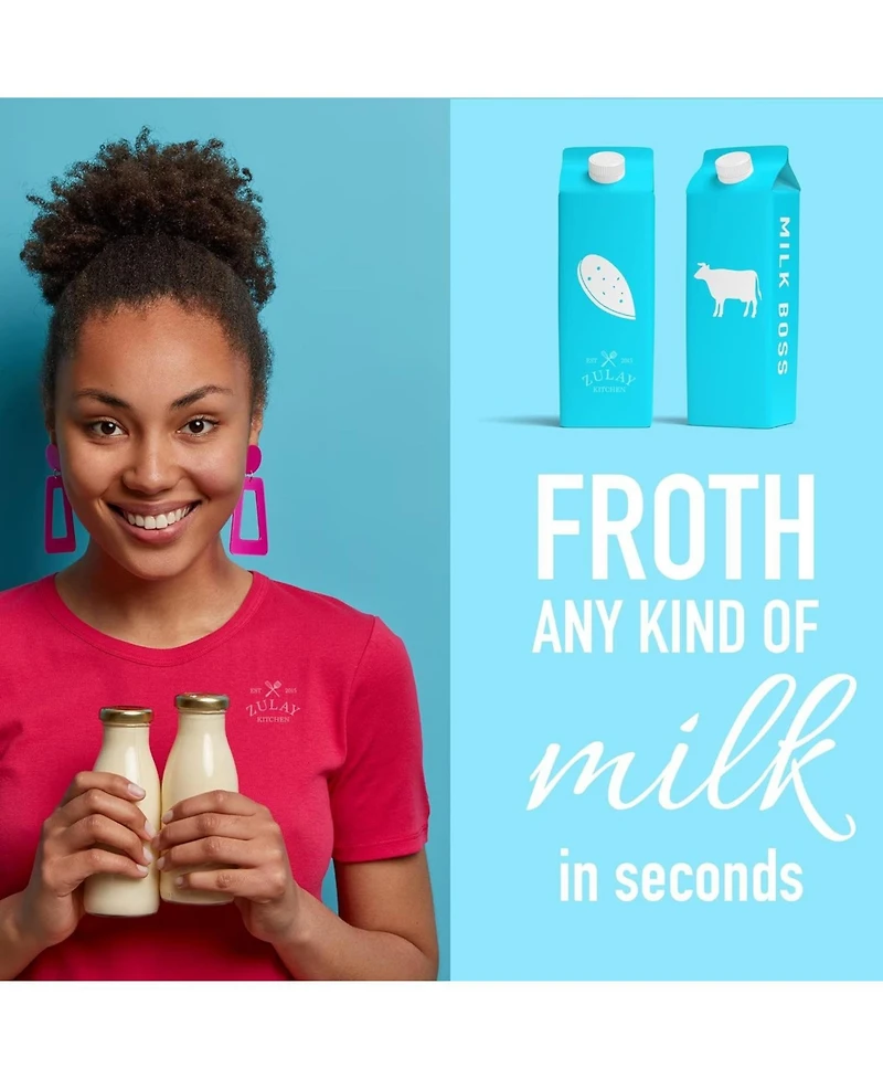 Handheld High Powered Double Whisk Milk Frother