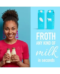 Handheld High Powered Double Whisk Milk Frother