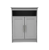 Merrick Lane Vigo Bathroom Storage Cabinet With Adjustable Shelf