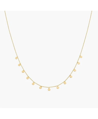 Bearfruit Jewelry Sterling Silver 18k Gold Plated Katy Small Charms Necklace
