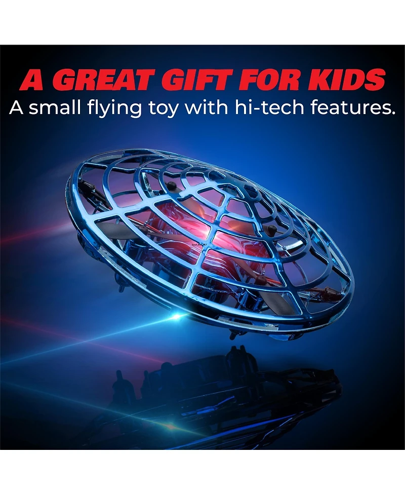 Force1 Scoot Hand Operated Drone for Kids or Adults - Blue