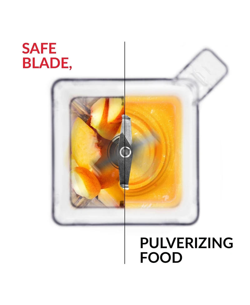 Blendtec Total Classic Original Blender, 90 oz WildSide+ Jar, 24 oz Twister Jar, and Spectacula Spatula - Red