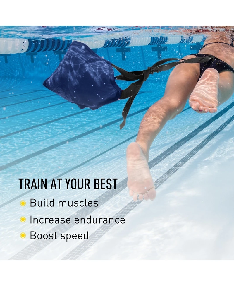 Finis Swim Parachute - Swim Training Equipment for Resistance Training - Swim and Pool Accessory