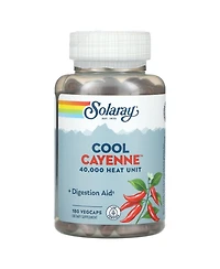 Solaray Cool Cayenne - 180 VegCaps (300 mg per VegCap)