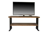 Streamdale Reclaimed Wood Media Console with Shelf