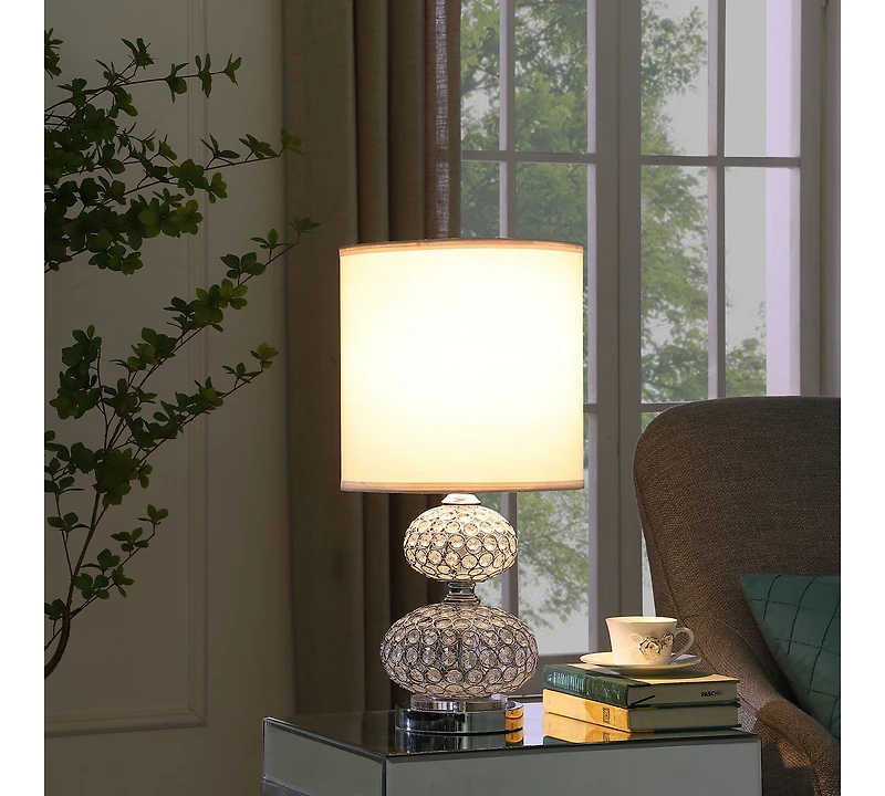 Streamdale 24" Mod Crystal Inspired Retro Table Lamp