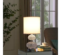 Streamdale 24" Mod Crystal Inspired Retro Table Lamp