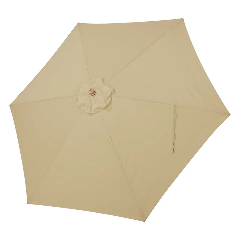 9FT Patio Umbrella Replacement Canopy 6 Rib Outdoor Yard Deck Cover Top