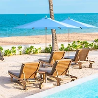 9 Ft Patio Umbrella Replacement Canopy Market Table Top Outdoor Sunshade Cover