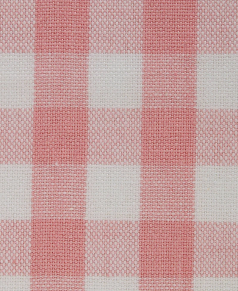 Design Imports Gingham Check Kitchen Collection, Pink, Dishtowel Set