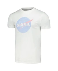 American Needle Men's White Nasa Vintage Like Fade T-Shirt