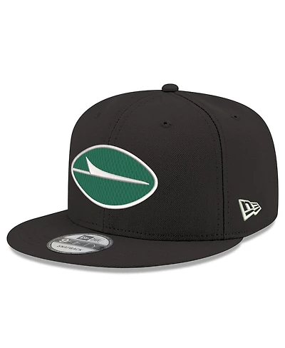 New Era Men's Black New York Jets Standard 9FIFTY Snapback Hat