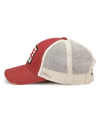 American Needle Men's Red/Natural Ace Hardware Orville Adjustable Hat