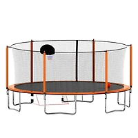 Streamdale 16FT Trampoline with Safety Net and Extras