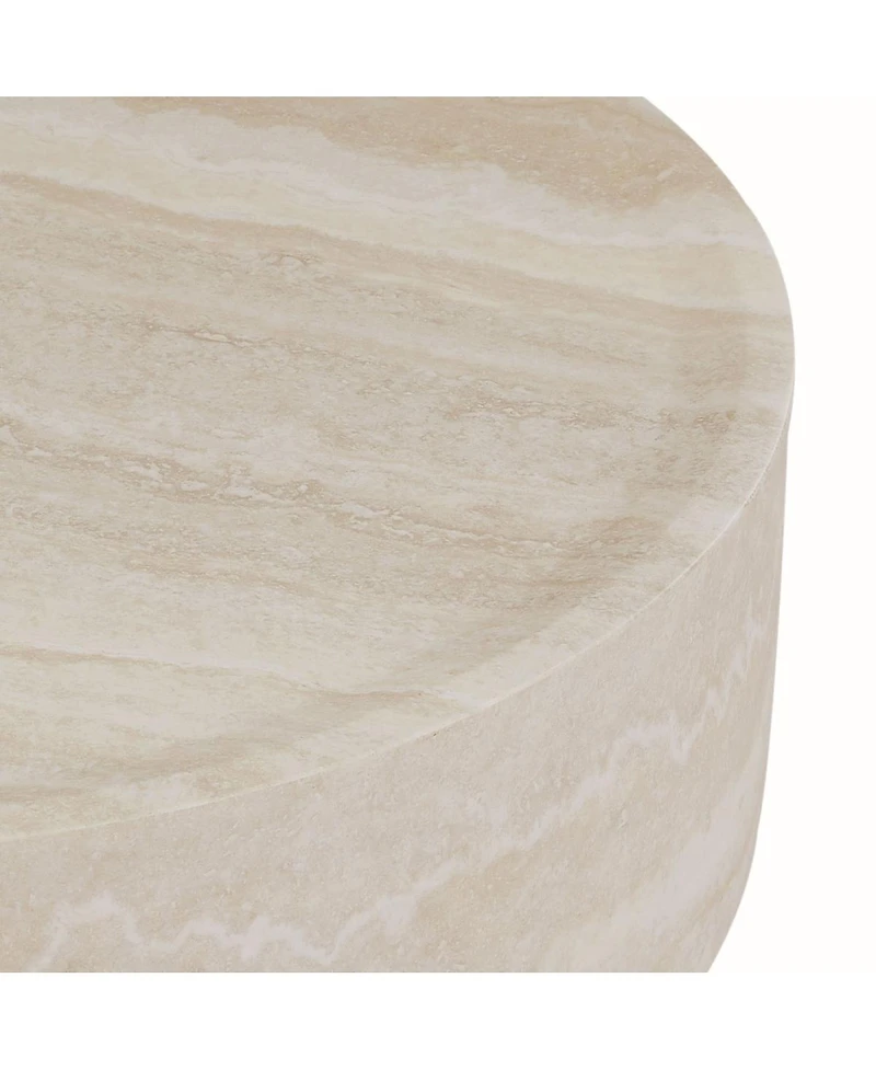 Simplie Fun Faux Mars Pattern Coffee Tables: No Assembly