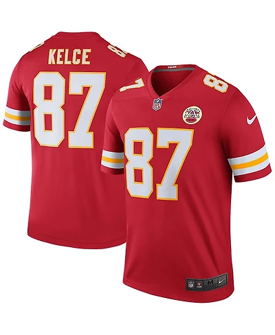 Nike Men's Travis Kelce Red Kansas City Chiefs Legend Jersey