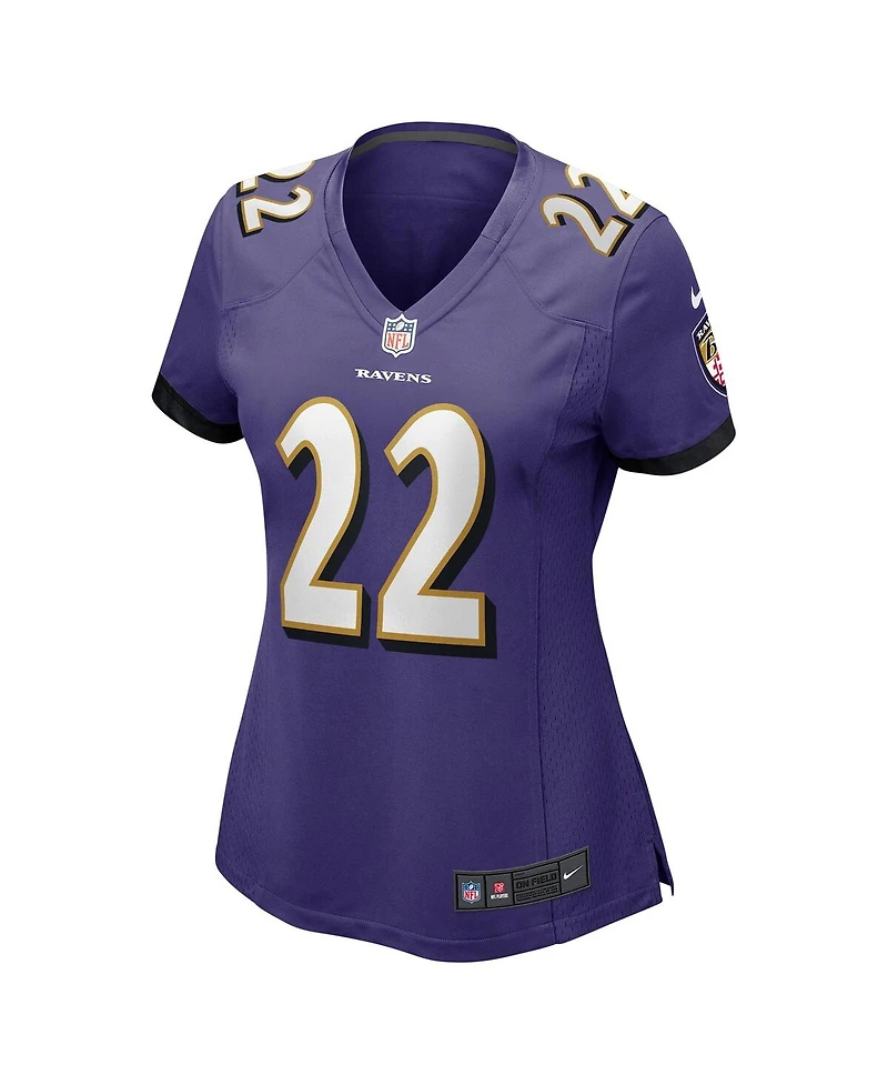 Nike Women's Derrick Henry Purple Baltimore Ravens Game Player Jersey