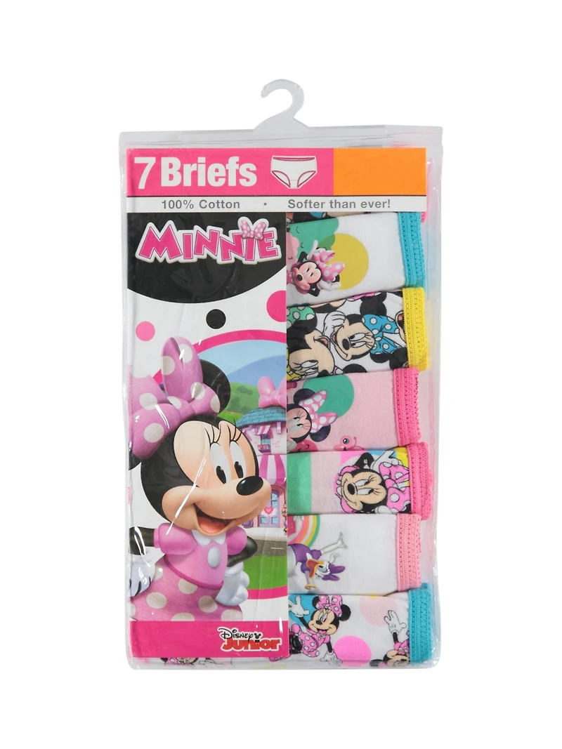 Disney Minnie Toddler Girl 7Pack Underwear
