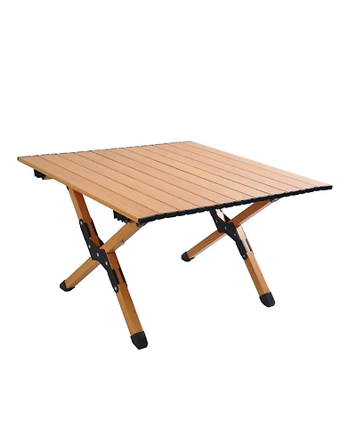 Streamdale Portable Rollable Aluminum Table Top with X-Frame