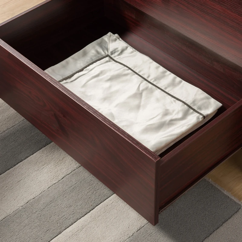 Simplie Fun Utility Cabinet Mahogany