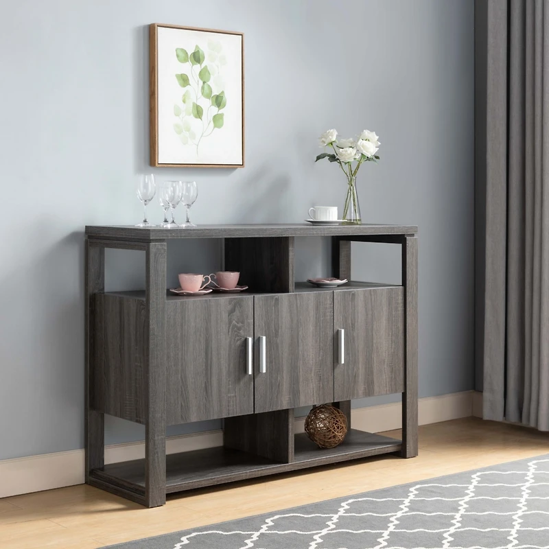 Simplie Fun Buffet Distressed Grey