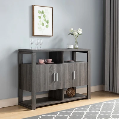 Simplie Fun Buffet Distressed Grey