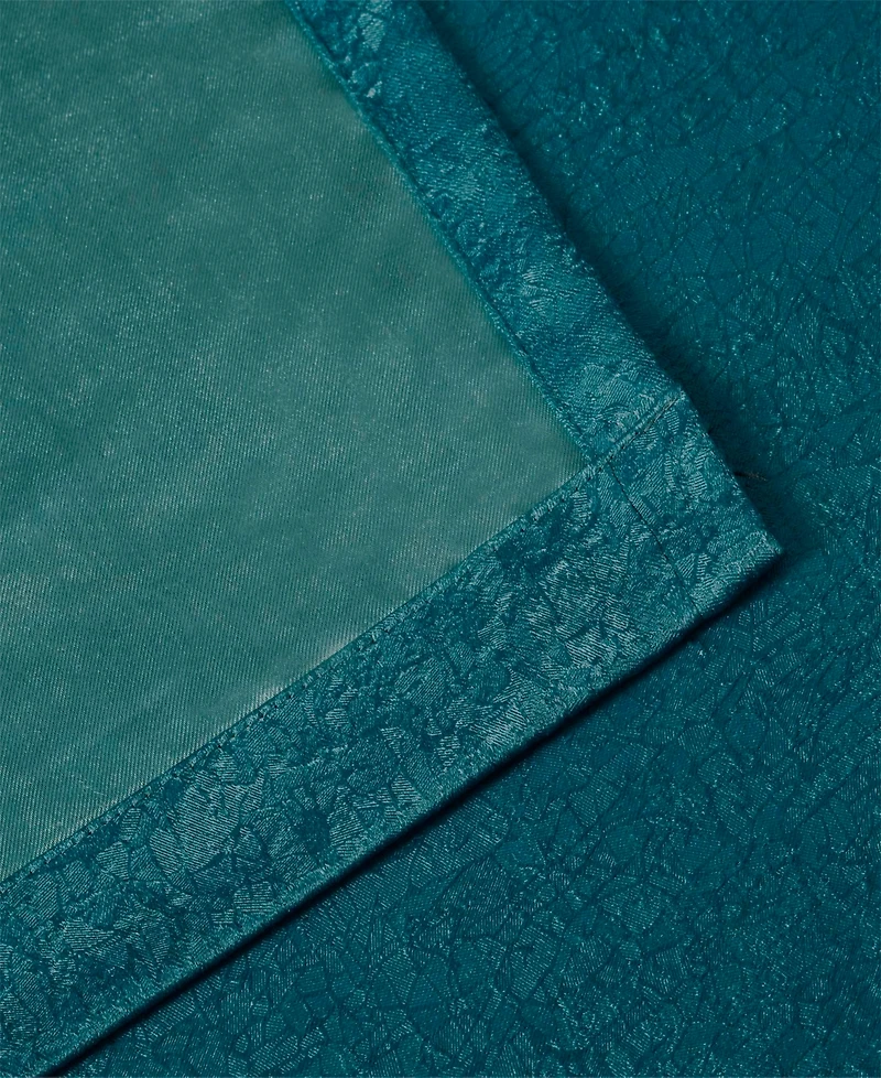 Superior Senna Textured Curtain Set of Panels with Grommet Header