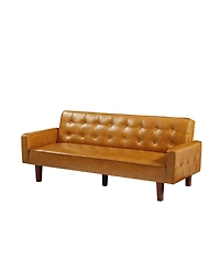 Streamdale Sofa Sofa Bed Brown Pu