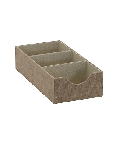 Household Essentials Drawer Organizer Tray, 9 Square Compartment