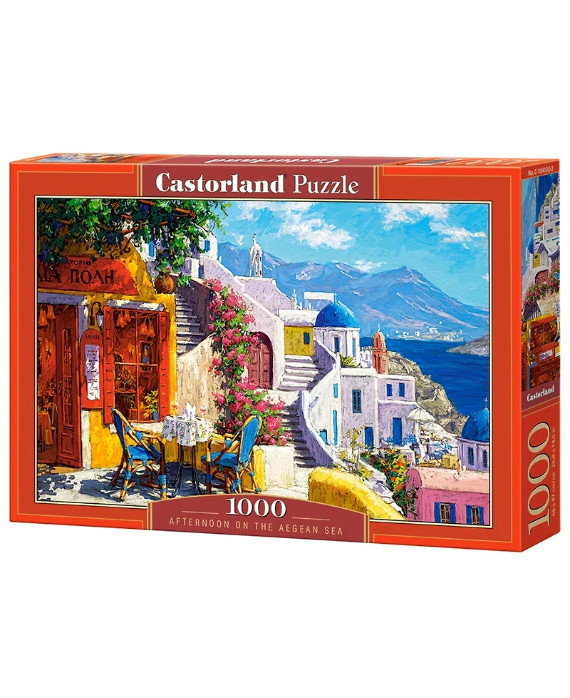 Castorland Afternoon on the Aegean Sea 1000 Piece Jigsaw Puzzle