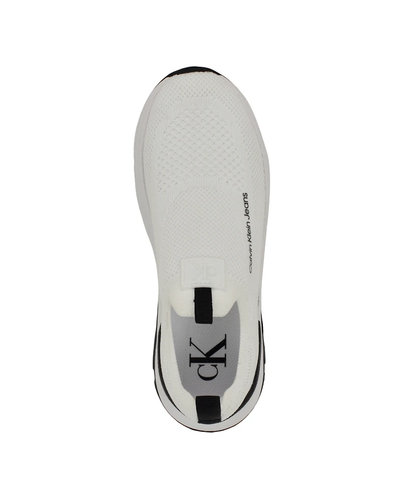 Calvin Klein Women's Alvea Knit Pull-On Sneakers